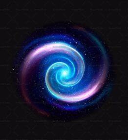 Abstrakte galaktische Spirale